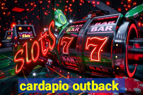 cardapio outback